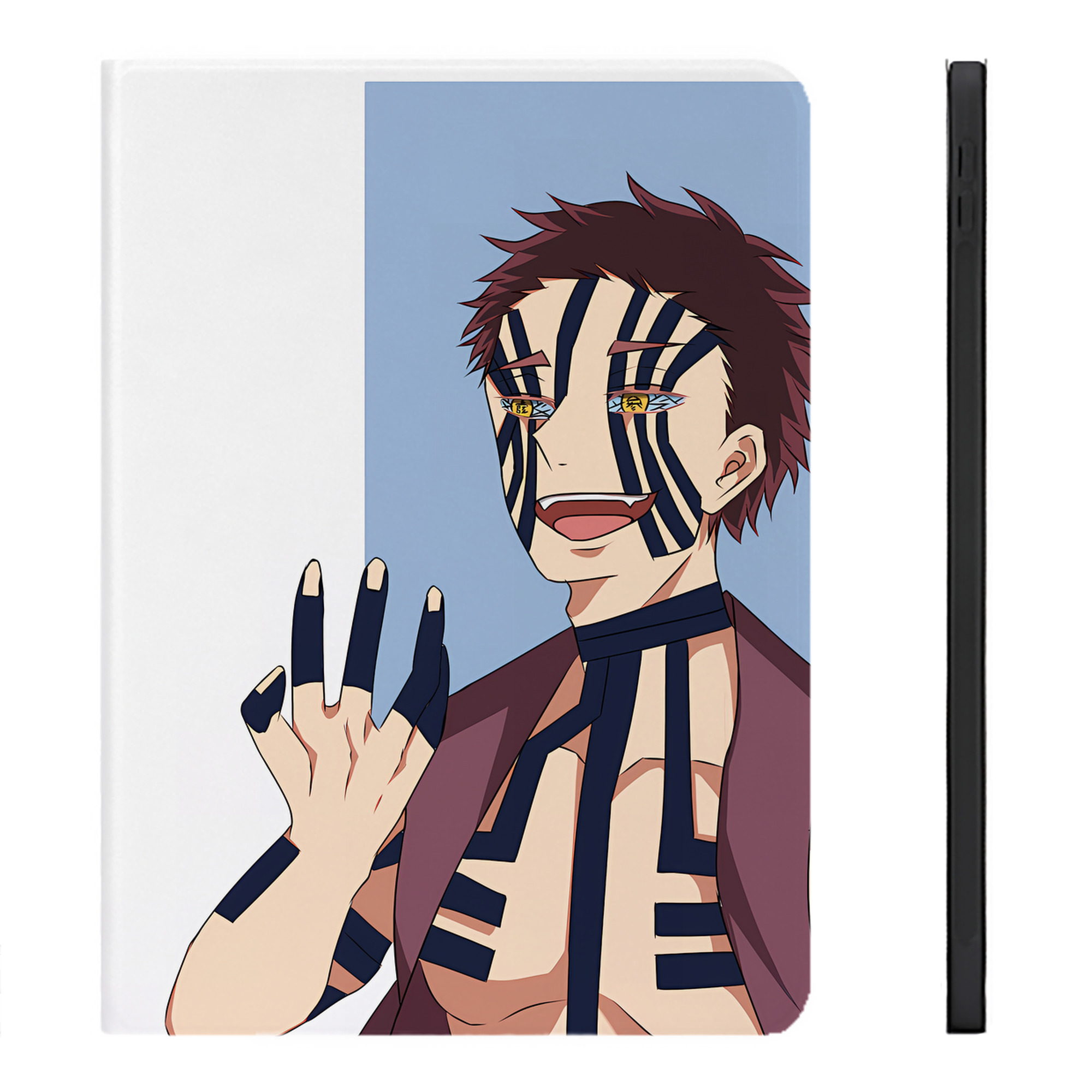 （画像用） 呪術廻戦 Jujutsu Kaisen IPadケース ペンホルダー付き ブックスタイルデザイン